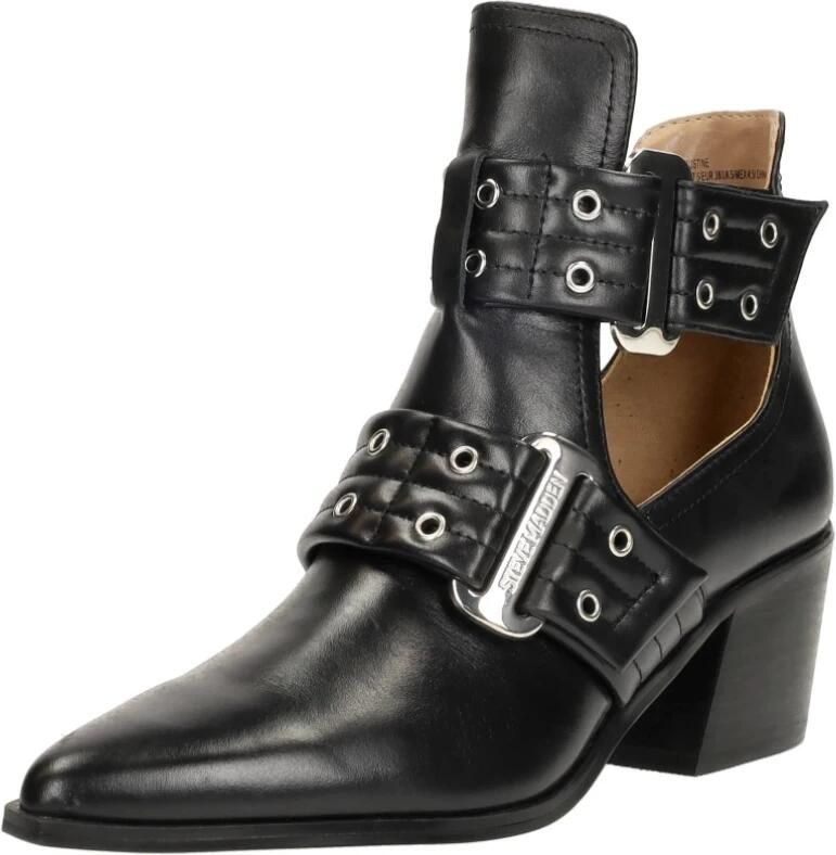 Steve Madden Grazia Enkellaarsjes Enkelboots Dames Zwart - Foto 4