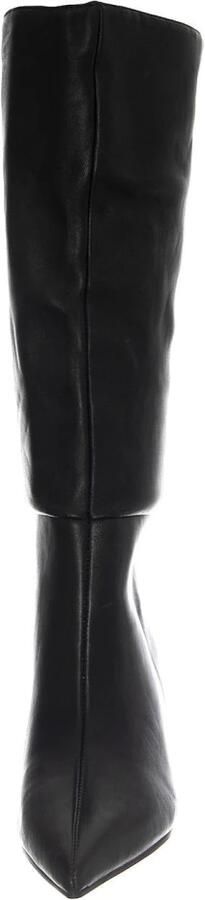 Steve Madden Zwarte Leren Hoge Hakken - Foto 2