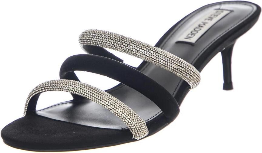 STEVE MADDEN Sandaal 'Kairo Black Silver' zwart
