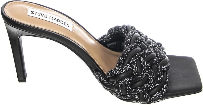 STEVE MADDEN Muiltjes 'Womens Espresso Black Mult Sandals' zwart - Foto 4