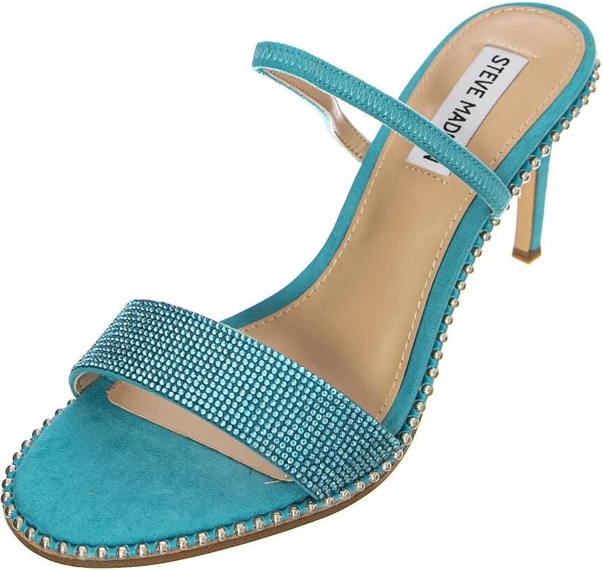 STEVE MADDEN Sandaal 'Womens Jannis Aqua Multi Sandals' blauw