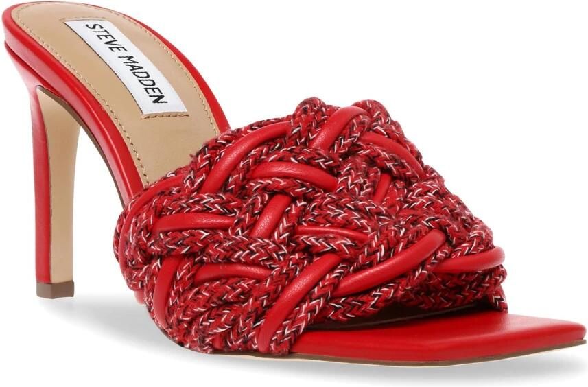 Steve Madden Espresso Red Multi Ciabatta Schoenen - Foto 7