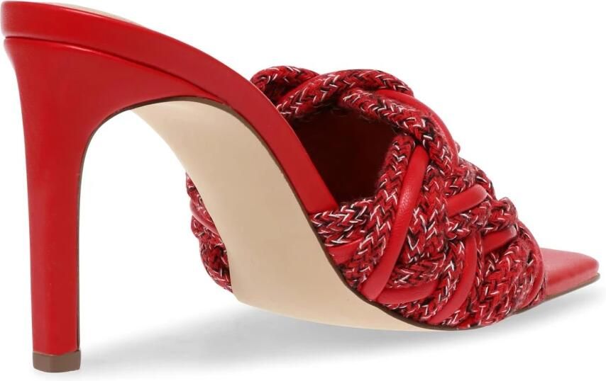 Steve Madden Espresso Red Multi Ciabatta Schoenen - Foto 8