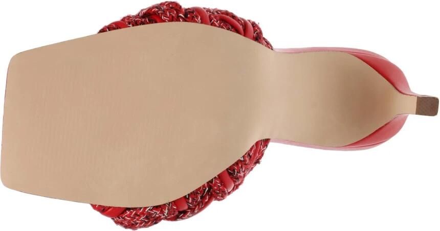 Steve Madden Espresso Red Multi Ciabatta Schoenen - Foto 9