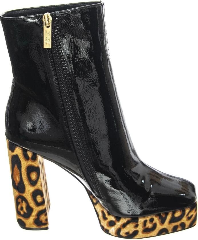 STEVE MADDEN Enkellaarsje 'Lucrative' zwart