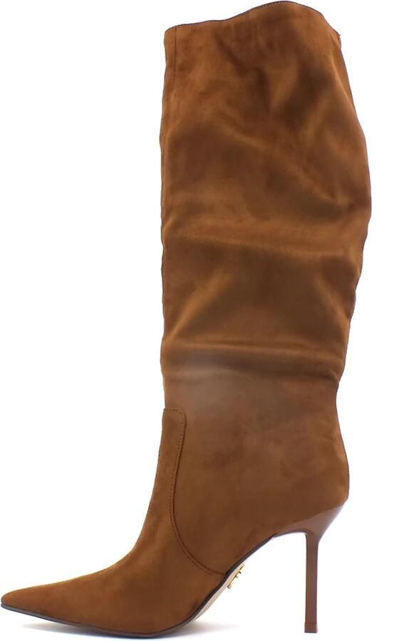 Steve Madden Microsuède Bovenwerk Synthetische Voering 9 cm Hak Brown Dames - Foto 2