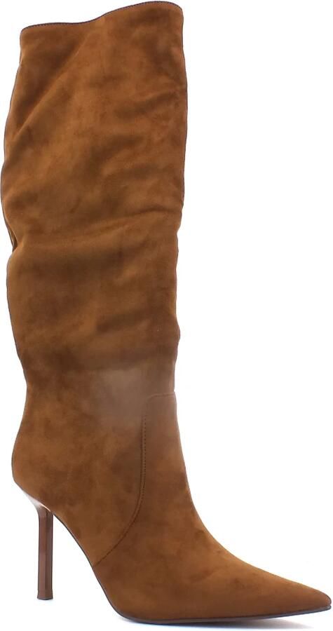 Steve Madden Microsuède Bovenwerk Synthetische Voering 9 cm Hak Brown Dames