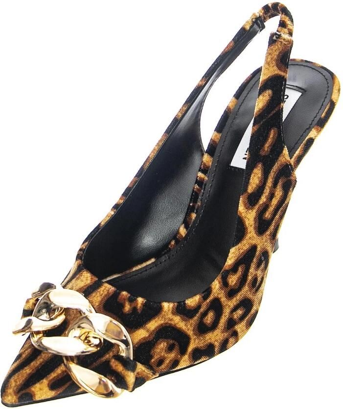 Steve Madden Jazzily Luipaard Velvet Sandalen - Foto 2