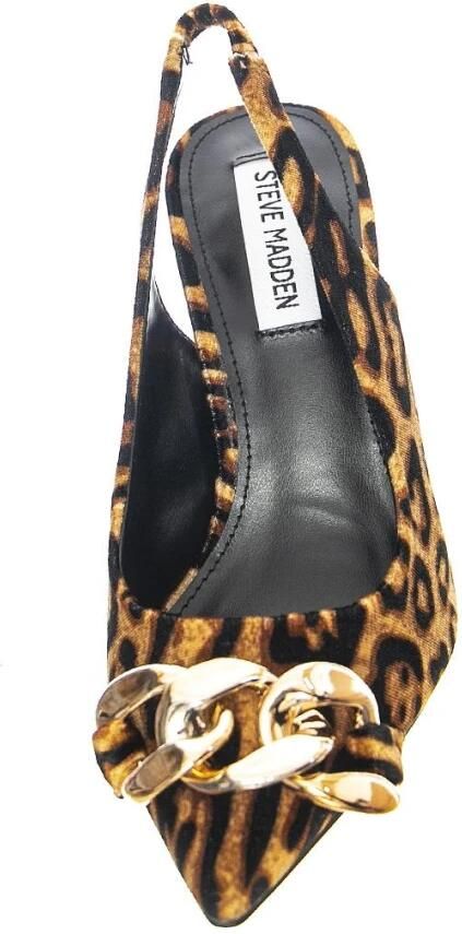 Steve Madden Jazzily Luipaard Velvet Sandalen - Foto 4