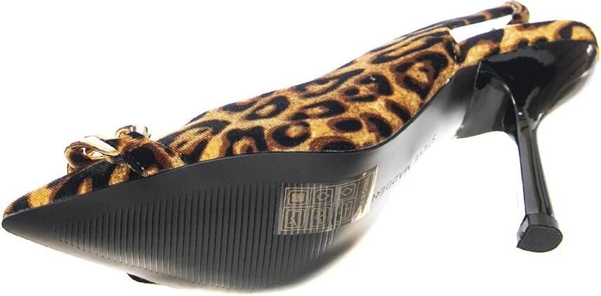 Steve Madden Jazzily Luipaard Velvet Sandalen - Foto 5