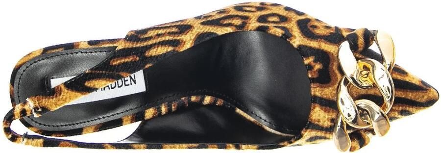 Steve Madden Jazzily Luipaard Velvet Sandalen - Foto 6