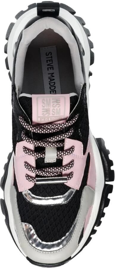 STEVE MADDEN Sportieve veterschoen 'Womens Trilling Pink Blk Lace-Up Low-Profile Shoes' rosa - Foto 5