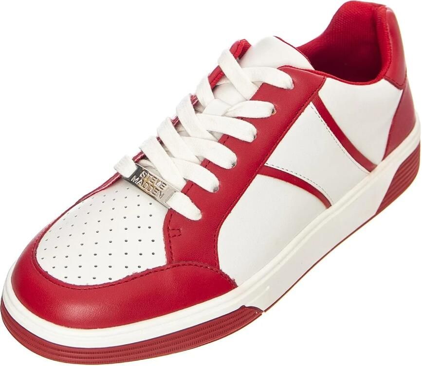 STEVE MADDEN Sneakers laag 'W' Axis-SM Red Multi Sandals' wit