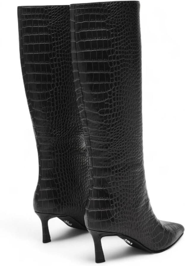 Steve Madden Lavan Croc Heeled Boots - Foto 2