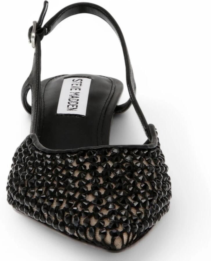 Steve Madden Platte schoenen in zwart mesh - Foto 3