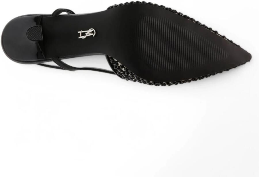 Steve Madden Platte schoenen in zwart mesh - Foto 5