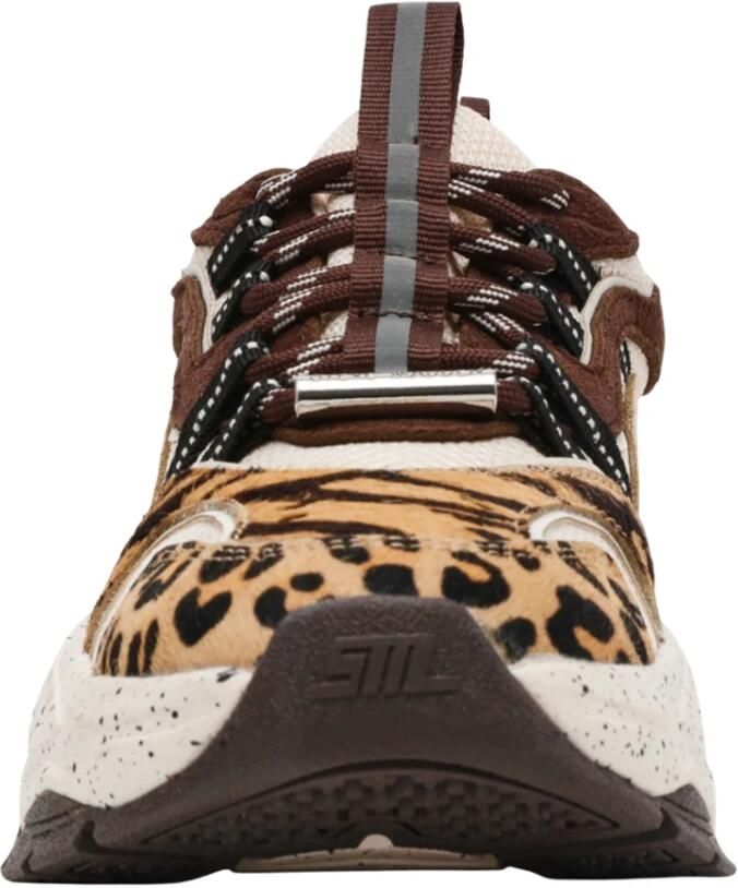 Steve Madden Leopard Print Platform Sneakers