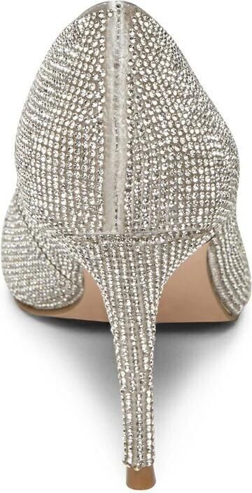 Steve Madden Lillie Rhinestone dames pump Zilver - Foto 8