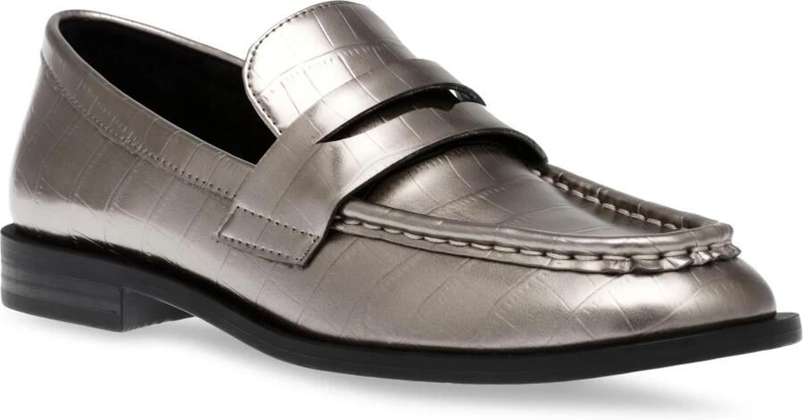 STEVE MADDEN Mocassins 'Harlem Pewter Shoes' grijs