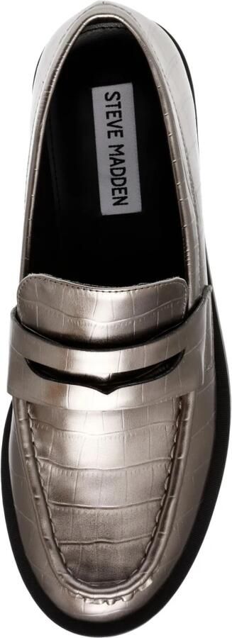 STEVE MADDEN Mocassins 'Harlem Pewter Shoes' grijs - Foto 4