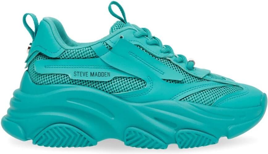 STEVE MADDEN Sportieve veterschoen 'W Possession Teal Shoes' groen