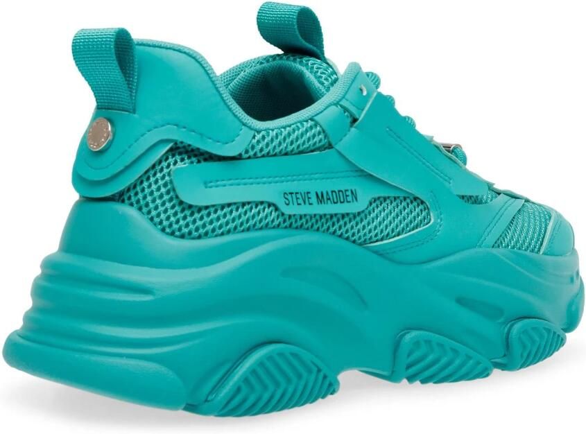 STEVE MADDEN Sportieve veterschoen 'W Possession Teal Shoes' groen - Foto 4