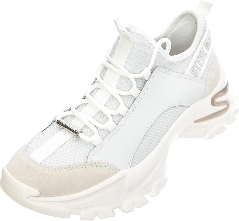 STEVE MADDEN Sneakers laag 'Womens Medusa White Shoes' wit