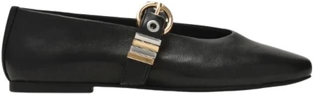 Steve Madden Ballerina's LUCIA BLACK LEAT