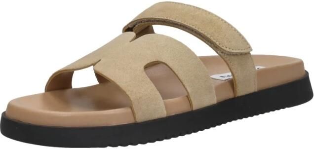 Steve Madden Leren slippers met klittenband model 'MISSILE' - Foto 5