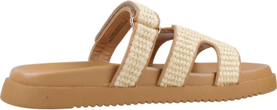 Steve Madden Leren slippers met klittenband model 'MISSILE' - Foto 3