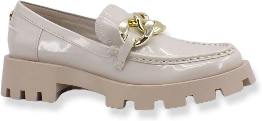 Steve Madden Loafers met kettingband en dikke zool White Dames - Foto 2