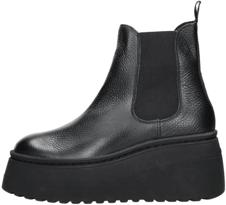 Steve Madden Pegasus Chelsea boots Enkellaarsjes Dames Zwart - Foto 4