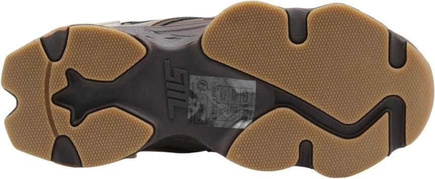 Steve Madden Speeder chunky imitatieleren sneakers bruin - Foto 16