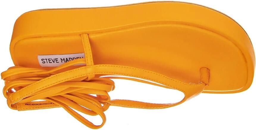 STEVE MADDEN Teenslipper 'Womens Banzai Orange Sandals' oranje - Foto 4