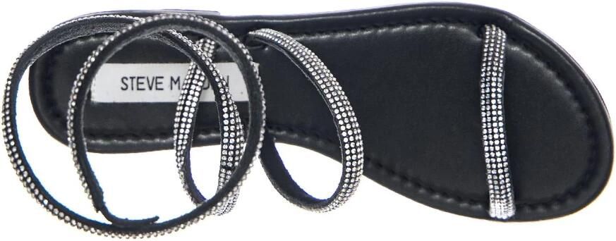 STEVE MADDEN Sandaal 'Sociable Black Silver Sandals' zwart - Foto 7