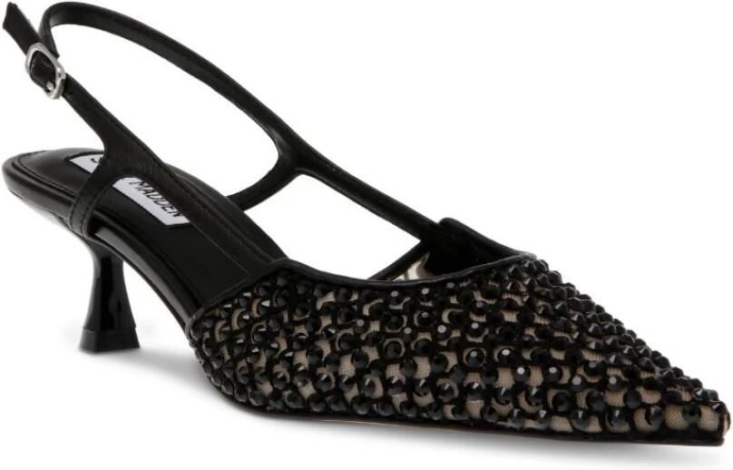 Steve Madden Platte schoenen in zwart mesh - Foto 8