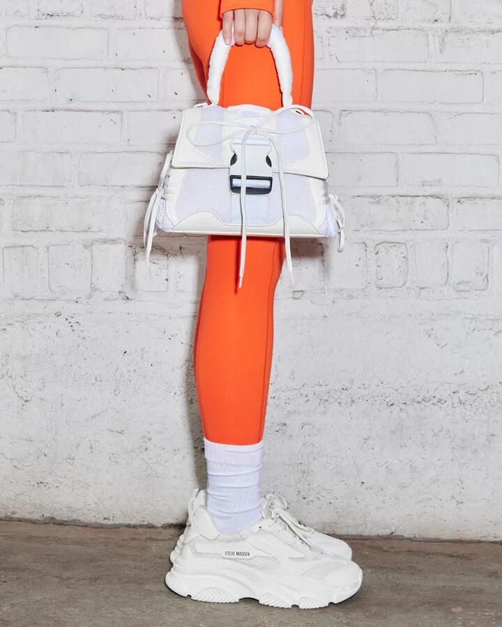 STEVE MADDEN Possession-E white Wit Kunststof Lage sneakers Dames - Foto 9