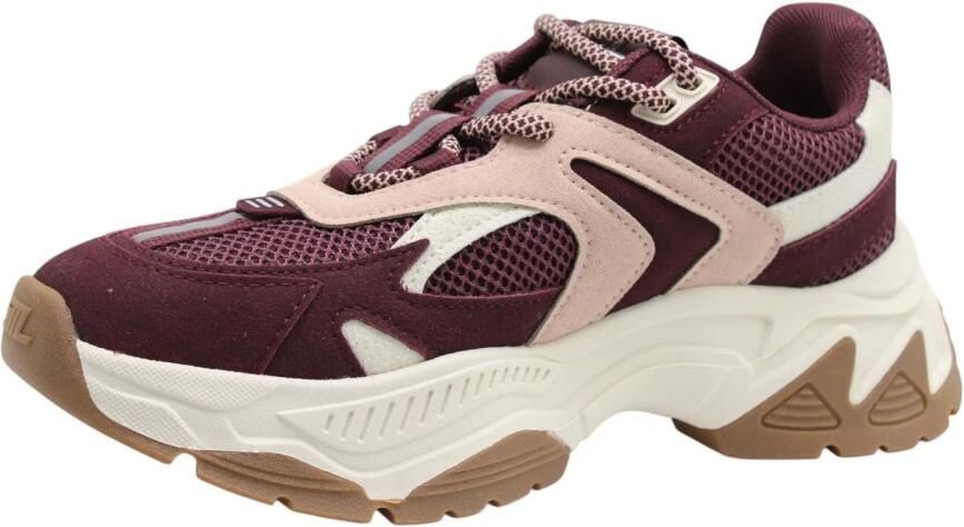 Steve Madden Ample Sneakers Dames Bordeaux - Foto 13