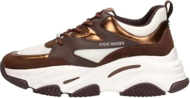 Steve Madden Progressive chunky sneakers brons zwart wit - Foto 2