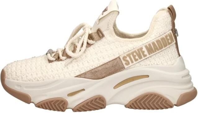 STEVE MADDEN Project cream gold Beige Nylon Lage sneakers Dames - Foto 6