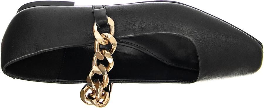STEVE MADDEN Ballerina 'QUEENIE BLACK LEATHER' zwart - Foto 4