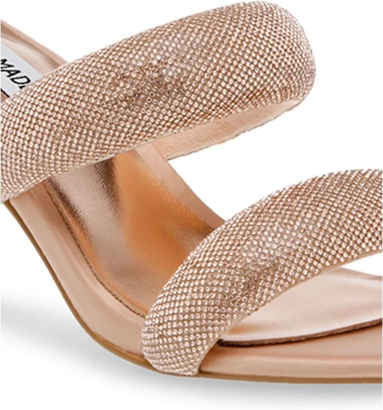 Steve Madden Roze Glitter Stoffen Sandalen Roze Dames - Foto 2