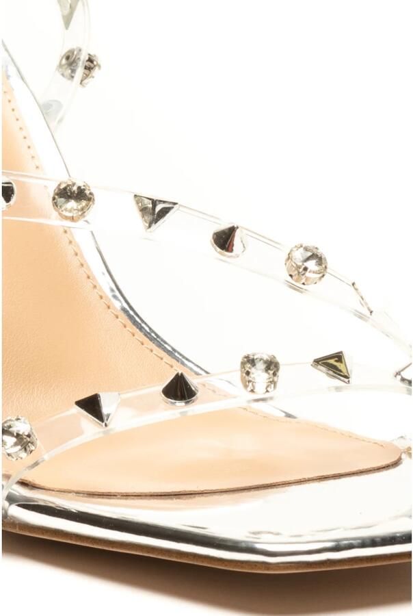 Steve Madden Sandalen met hoge hakken en studs Wit Dames - Foto 2