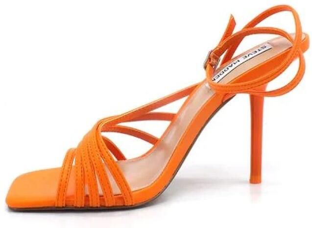 Steve Madden Sandalen met hoge hakken Oranje Dames - Foto 2