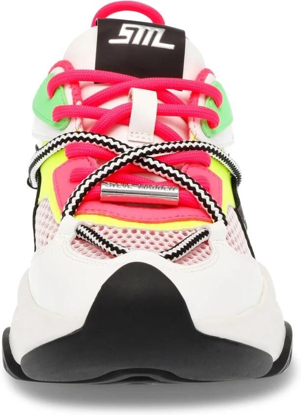 STEVE MADDEN Veterschoen 'W' Bonanza Black Fuchsia PU + Mesh Shoes' gemengde kleuren - Foto 4