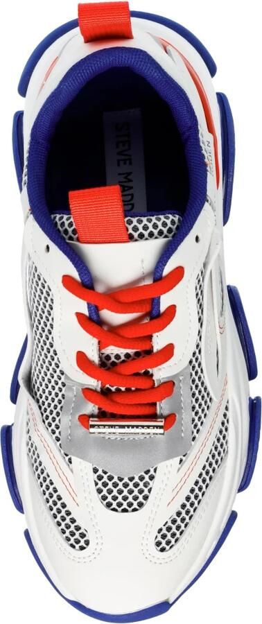 STEVE MADDEN Sneakers laag 'Womens Possession Blue White Lace-Up Low-Profile Shoes' gemengde kleuren - Foto 7