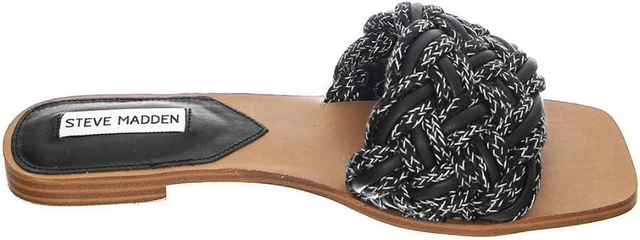 STEVE MADDEN Muiltjes 'Womens Nightfall Black Multi Sandals' zwart