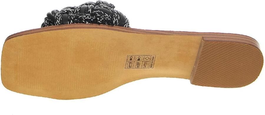 STEVE MADDEN Muiltjes 'Womens Nightfall Black Multi Sandals' zwart - Foto 5
