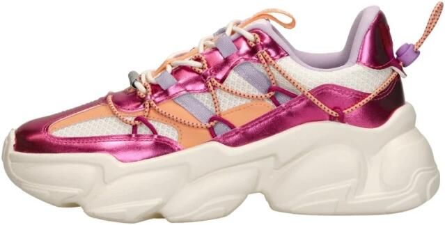 Steve Madden Spectator Sneakers Laag Fuchsia - Foto 2