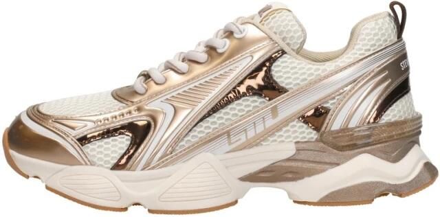 STEVE MADDEN Speedster-E silver gold Beige Synthetisch Lage sneakers Dames - Foto 4